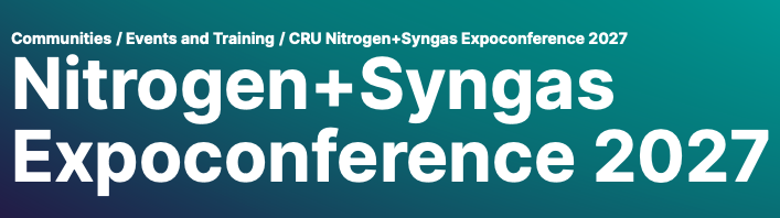 CRU Nitrogen+Syngas Expoconference